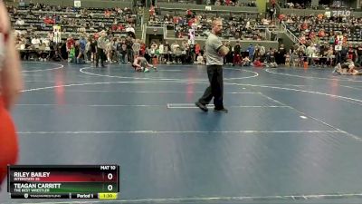 130 lbs Quarterfinal - Riley Bailey, Interstate 35 vs Teagan Carritt, The Best Wrestler