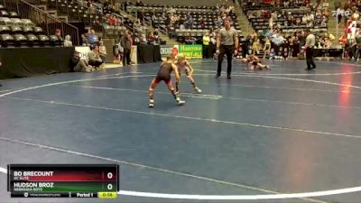 55 lbs Cons. Semi - Bo Brecount, DC Elite vs Hudson Broz, Nebraska Boyz