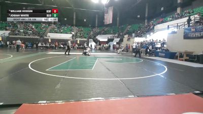 7A 106 lbs Semifinal - Josiah White, Bob Jones vs William Hodgin, Hewitt-Trussville