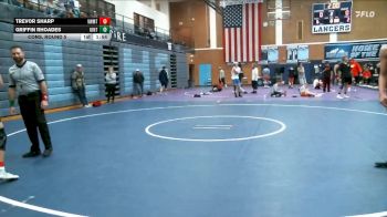 144 lbs Cons. Round 5 - Griffin Rhoades, Uintah vs Trevor Sharp, Viewmont