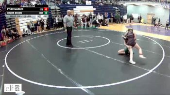 110 lbs. Cons. Round 3 - Rylee Maples, St. Charles West vs Chloe Dixon, Ste Genevieve