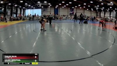 100 lbs Rd# 6- 9:00am Saturday Final Pool - Thales Silva, Cali Red vs Xavier Bernthal, Untouchables