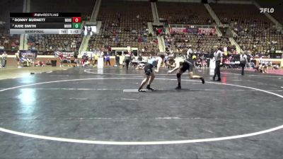 6A 175 lbs Semifinal - Donny Burnett, Northridge High School vs Jude Smith, Mountain Brook