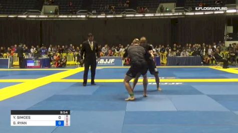 YURI SIMOES vs GORDON RYAN 2018 World IBJJF Jiu-Jitsu No-Gi Championship