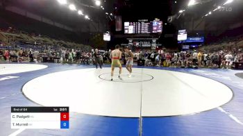 182 lbs Rnd Of 64 - Connor Padgett, Kansas vs Tymothey Murrell, New York