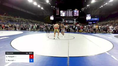 182 lbs Rnd Of 64 - Connor Padgett, Kansas vs Tymothey Murrell, New York