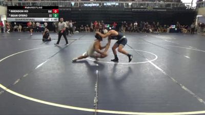 149 lbs Quarterfinal - Brendon Ko, Bakersfield vs Sean Otero, Cerritos College
