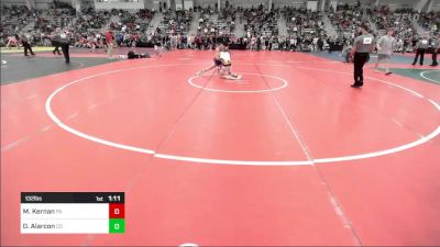 132 lbs Quarterfinal - Mason Kernan, PA vs Dimitri Alarcon, CO