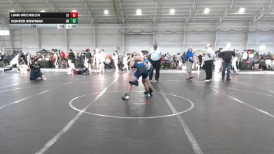 126 lbs Round 7 (8 Team) - Hunter Bowman, Old Hickory vs Liam Wechsler, Stealth Training