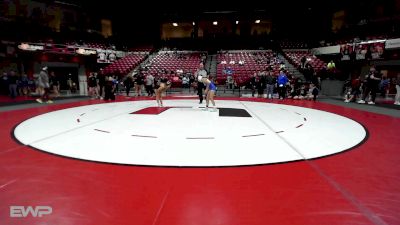 100 lbs Round Of 16 - Kylee Tran, Tulsa Union Girls vs Leslie Marquez, Rogers High School Girls