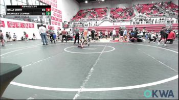 52 lbs Semifinal - Rally Smith, Hinton Takedown Club vs Brantley Clipper, NGC