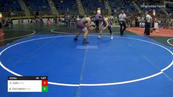 Prelims - Evan Hehr, Spartan Elite Youth Wrestling vs Kale Farrington, Omada Kitrinos