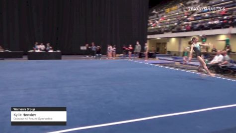 Kylie Hensley - Women's Group, Dubuque All Around Gymnastics - 2021 Women's Xcel Region 4 Championships