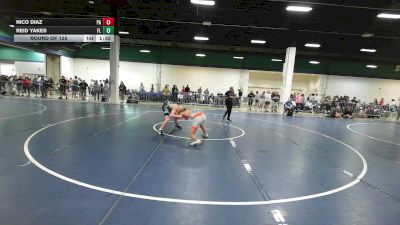 132 lbs Round Of 128 - Nico Diaz, PA vs Reid Yakes, FL