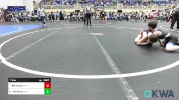 75 lbs Semifinal - Tucker Novotny, Cowboy Wrestling Club vs Hunter Wallace, Raw Wrestling Club