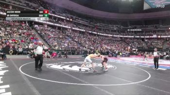 126-5A 1st Place Match - JR Ortega, Grandview vs Jacob Ness, Castle View