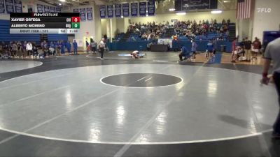 141 lbs Champ. Round 1 - Xavier Ortega, Chicago vs Alberto Moreno, University Of Dubuque