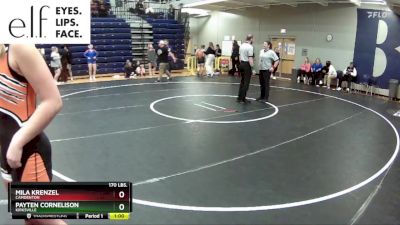 170 lbs. Cons. Round 3 - Mila Krenzel, Camdenton vs Payten Cornelison, Kirksville