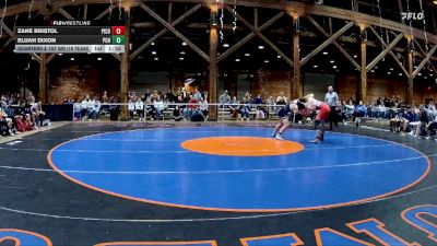 157 lbs Quarters & 1st Wb (16 Team) - Elijah Dixon, Pierce County HS vs Zane Bristol, Pike County