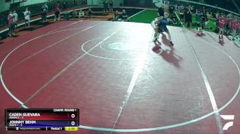 113 lbs Champ Round 1 (16 Team) - Caden Guevara, HAWAII 2 vs Johnny Behm, Idaho 1