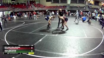 160 lbs Cons. Round 5 - Max Erickson, York Wrestling Club vs Ryland Krajewski, Waverly Wrestling Club
