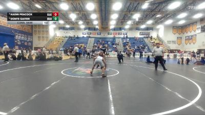 106 Gold Cons. Semi - Kadin Peacock, Glynn Academy vs Donte Gaiter, Braddock