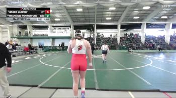 207 lbs Quarterfinal - Mackenzie Weatherford, Manchester vs Grace Murphy, Otterbein