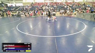 63 lbs Quarterfinal - Knox Peasley, WA vs John Visaggio, NM