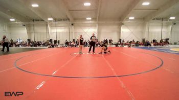 145 lbs Rr Rnd 2 - Brenlee Miller, Cushing Girls vs Serenity Briggs, Sand Springs JH Girls