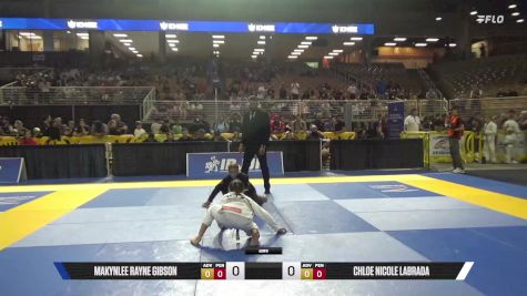 Chloe Nicole Labrada vs Makynlee Rayne Gibson 2025 Pan Kids Jiu-Jitsu IBJJF Championship