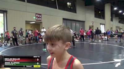 50 lbs Quarters & 1st Wb (16 Team) - Alexander Sciambra, Gladiator WA vs Asher Wilbur, Predator WC