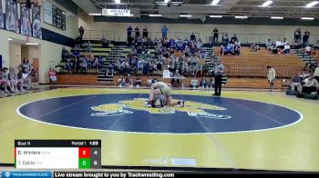 144 lbs Placement Matches (8 Team) - Bleu Winters, Rockmart vs Taylor Collis, Fannin County HS