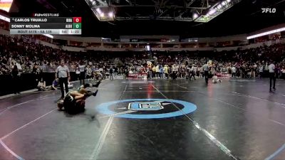 5A 139 lbs Quarterfinal - Carlos Trujillo, Rio Rancho vs Sonny Molina, Albuquerque