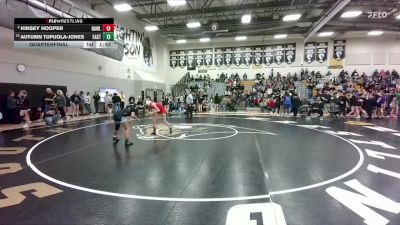 120 lbs Quarterfinal - Autumn Tupuola-Jones, Cheyenne East vs Kinsey Hooper, Rawlins