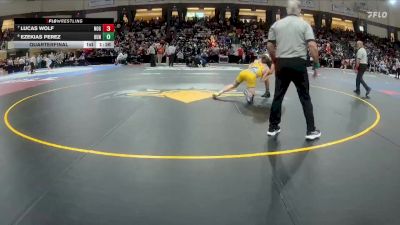 150-2A/1A Quarterfinal - Ezekias Perez, Huntingtown vs Lucas Wolf, Northern-G