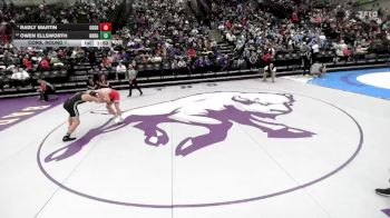 5A 215 lbs Cons. Round 1 - Owen Ellsworth, Northridge vs Radly Martin, Granger