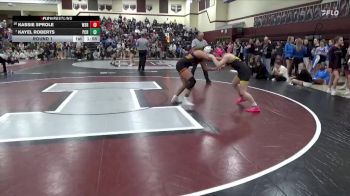 135 lbs Round 1 - Kayel Roberts, Prairie, Cedar Rapids vs Kassie Sprole, Waverly-Shell Rock