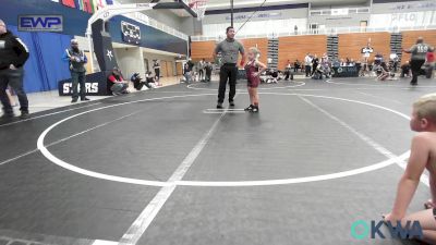 60-66 lbs Rr Rnd 4 - Tinslynn Burdick, Perry Wrestling Academy vs Dakota Houck, Norman Grappling Club