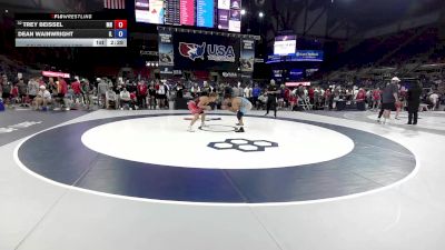 132 lbs Cons. Rd Of 32 - Trey Beissel, MN vs Dean Wainwright, IL