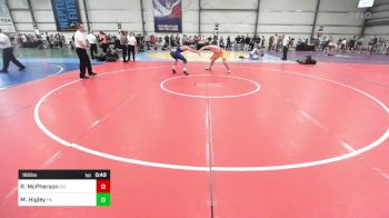 195 lbs Consi Of 16 #2 - Riley McPherson, OH vs Mason Higley, PA