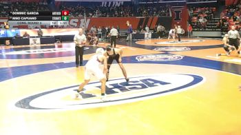 2A 150 lbs Cons. Round 3 - Nino Capuano, Chicago (St. Ignatius) vs Dominic Garcia, Antioch