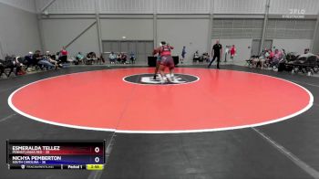 190 lbs Round 2 (8 Team) - Esmeralda Tellez, Pennsylvania Red vs Nichya Pemberton, South Carolina