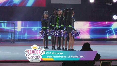 CLS Mustangs [2025 Pom Performance - Mitey Mite - NA] 2025 Pop Warner National Cheer & Dance Championship