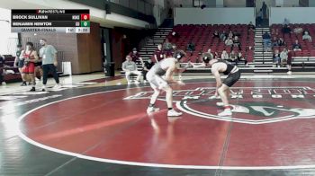 184 lbs Quarterfinal - Brock Sullivan, Noke Wrestling RTC vs Benjamin Newton, Coker