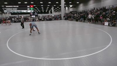 126 lbs Champ. Rd Of 32 - Maddox Fields, Cardinal Wrestling Club vs Vannak Khiev, SPAR Wrestling Academy