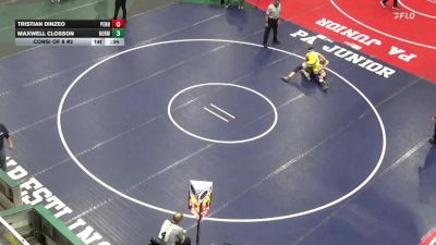 172 lbs Consi Of 8 #2 - Tristian Dinzeo, Penn Trafford vs Maxwell Closson, Norwin