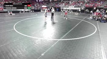 D1-113 lbs Champ. Round 1 - Tristen Gregg, West Allis Nathan Hale vs Zahn Beal, Arrowhead