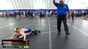 88 lbs Round 7 (8 Team) - Max Holley, Rogue Wrestling vs AJ Bechlem, Highland Hornets