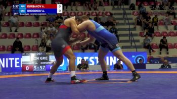 125 kg Final 3-5 - Abdulla Kurbanov, Individual Neutral Athletes vs Azamat Khosonov, Greece
