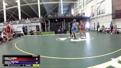 88 lbs Round 1 (4 Team) - Emily Darer, California vs Kayla Pastika, Minnesota